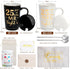Mr and Mrs Mug Gift for 25 Year  Wedding Anniversary
